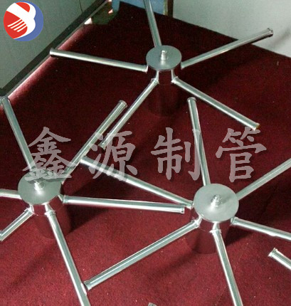 不锈钢交叉进水装置，不锈钢布水器