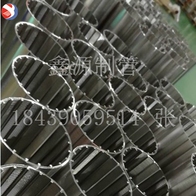 不锈钢条缝绕丝筛管 工业污水处理过滤器圆柱形楔形筛滤网筒